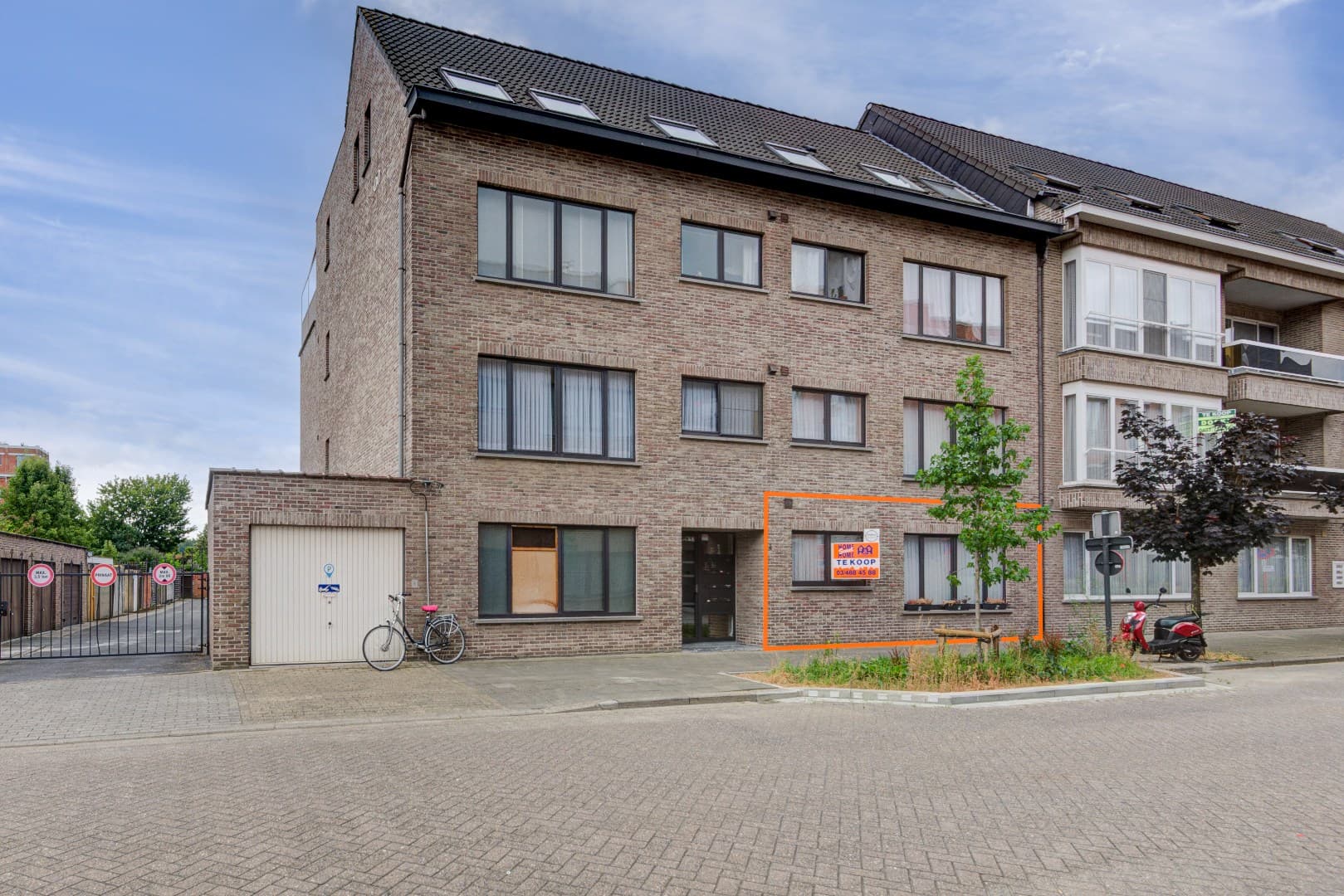 Ruim appartement met 2 slaapkamers en tuin